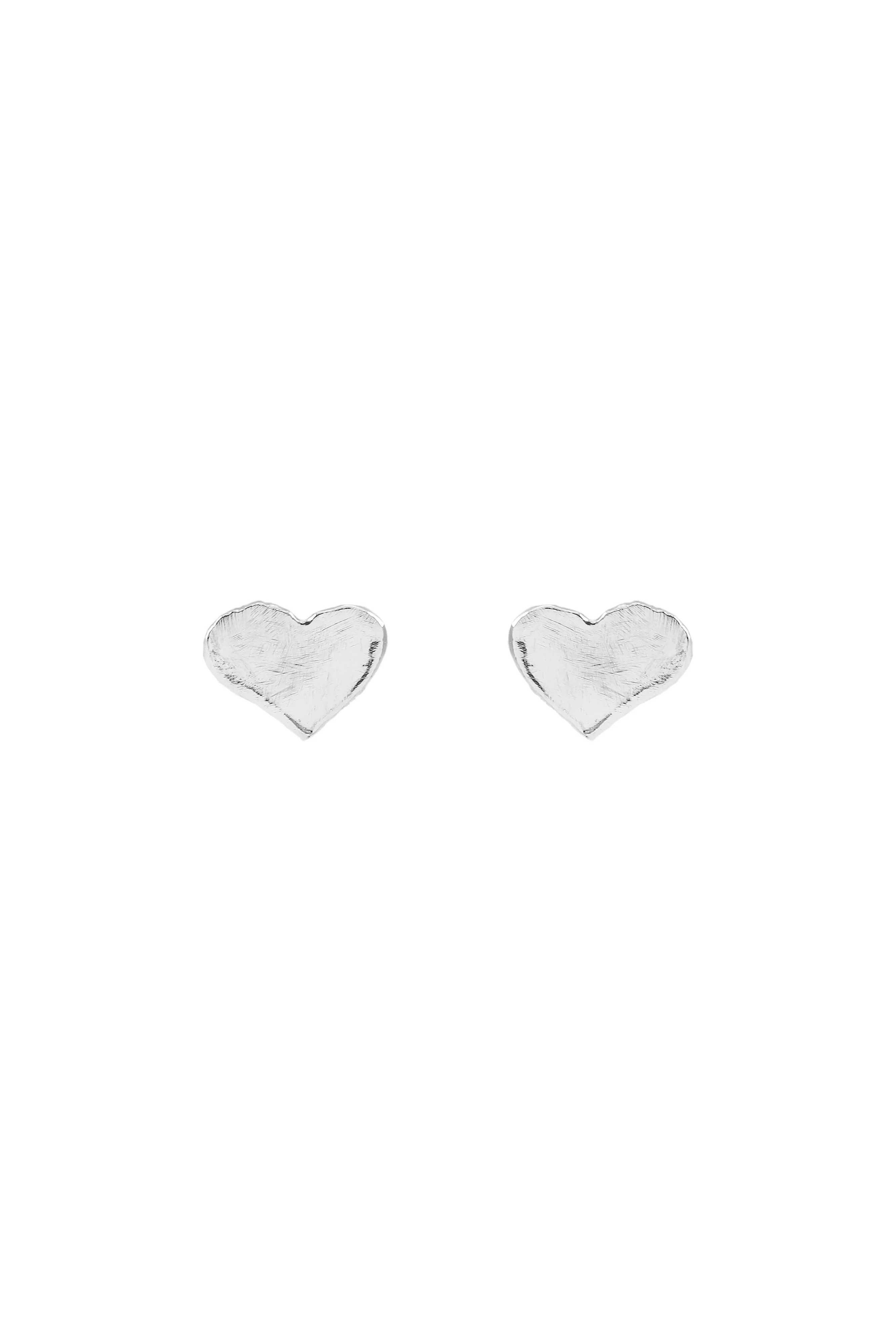 Klara Heart Stud Earrings