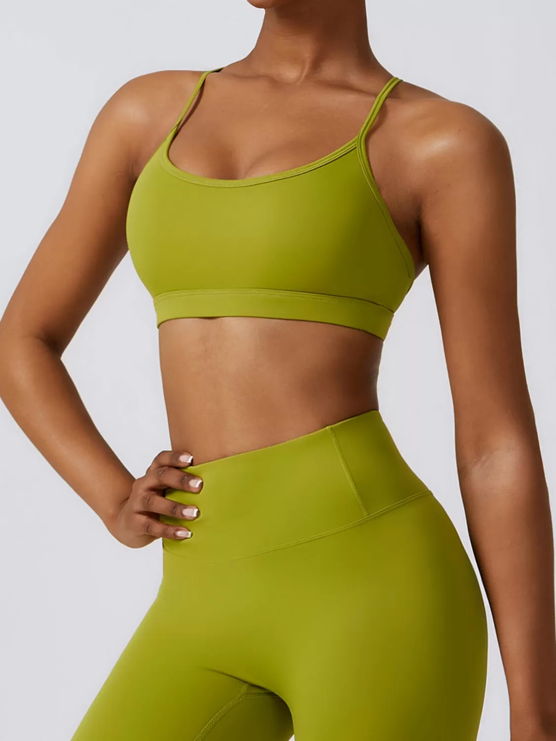 Kurzes Sport-Tanktop