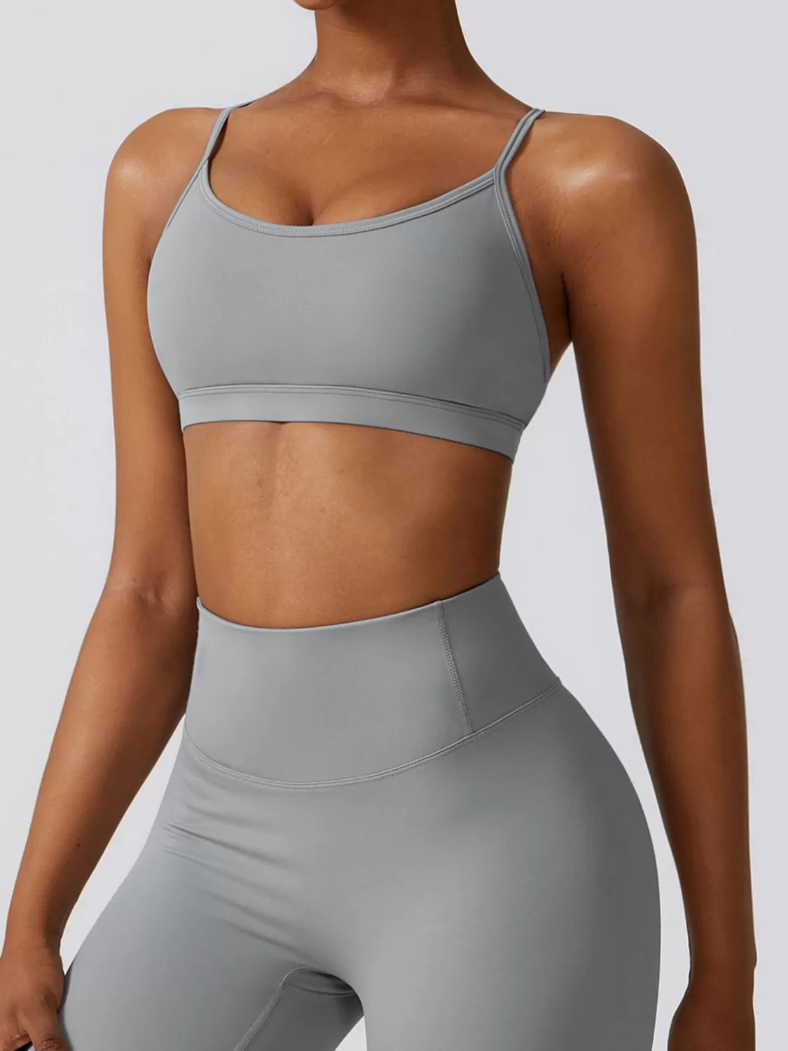 Kurzes Sport-Tanktop