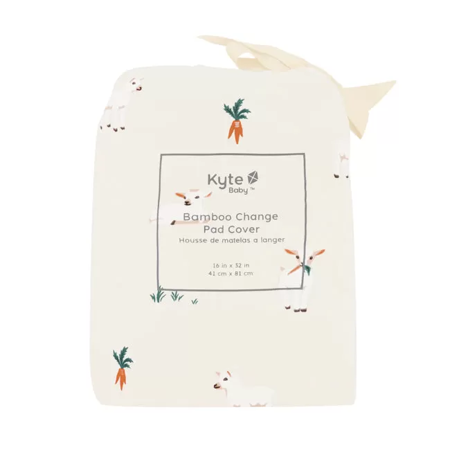 Kyte Baby Printed Change Pad Cover in Goat