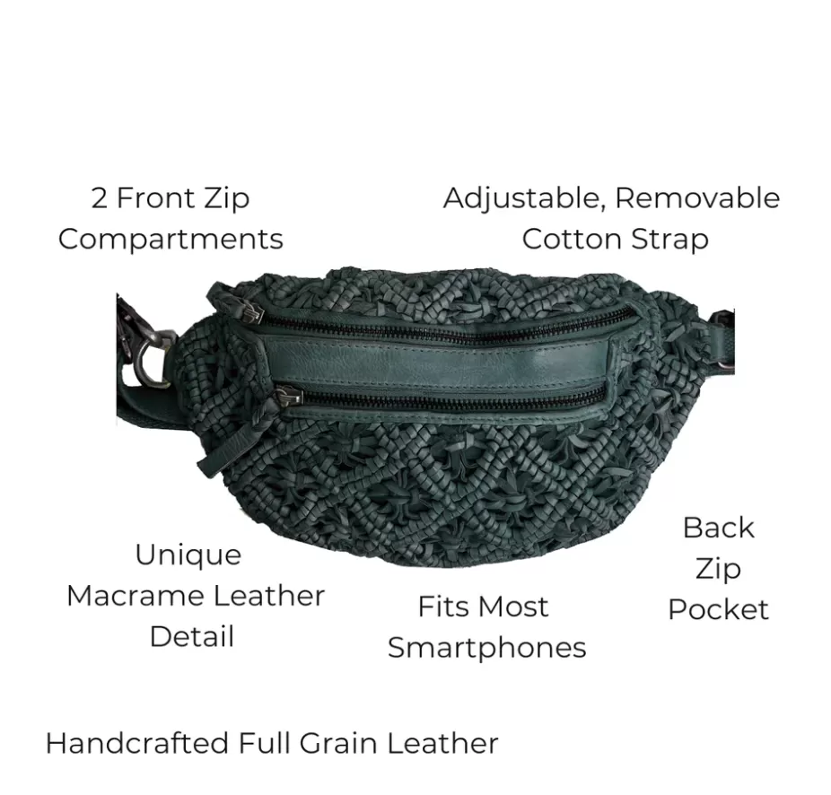 Latico leather purse, Annie fanny pack