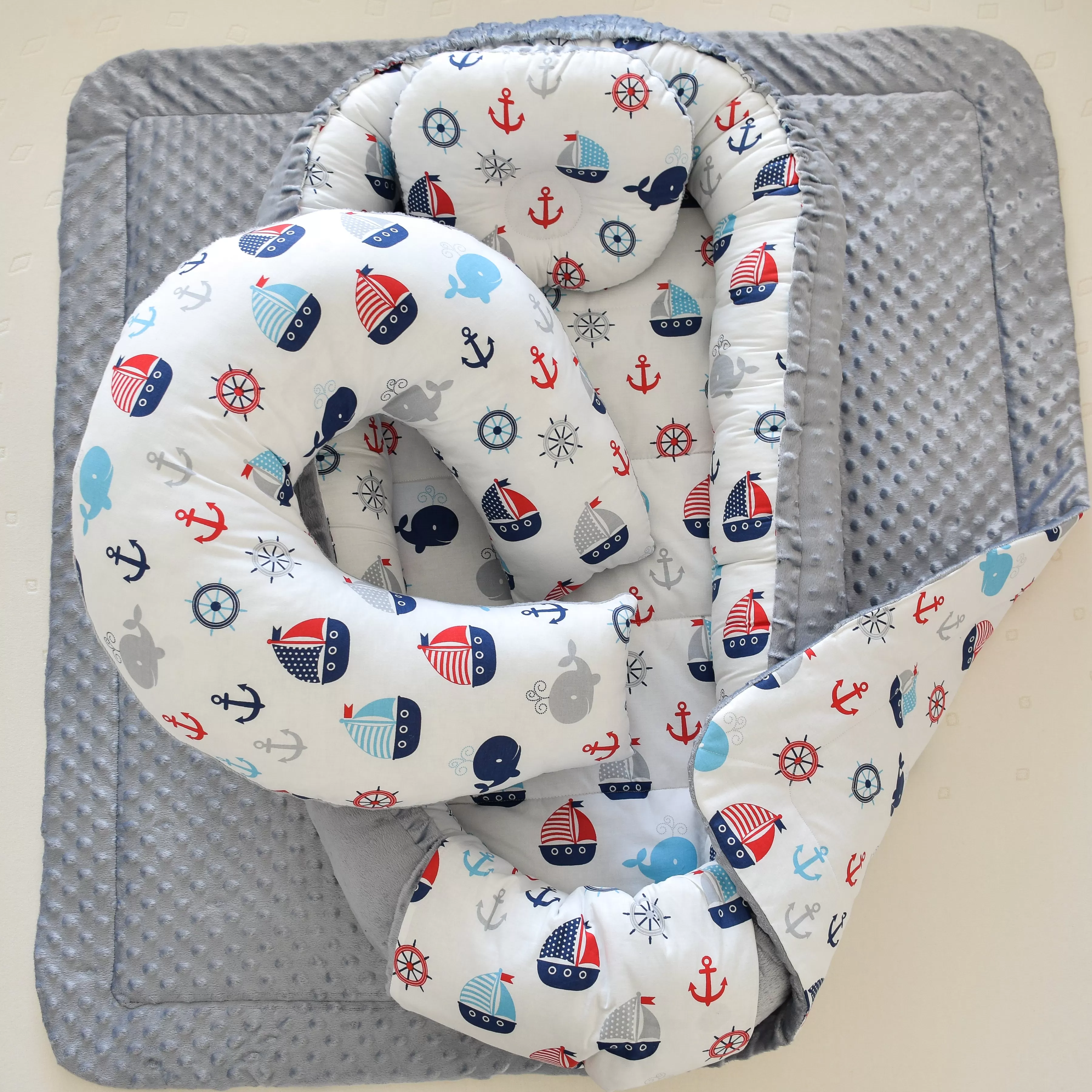 Little Sailor Nursery Baby Nest/Cocoon