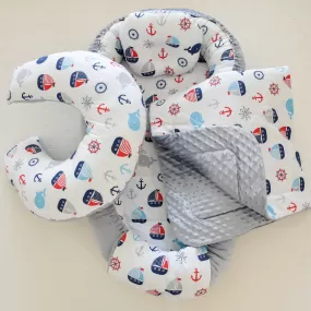 Little Sailor Nursery Baby Nest/Cocoon