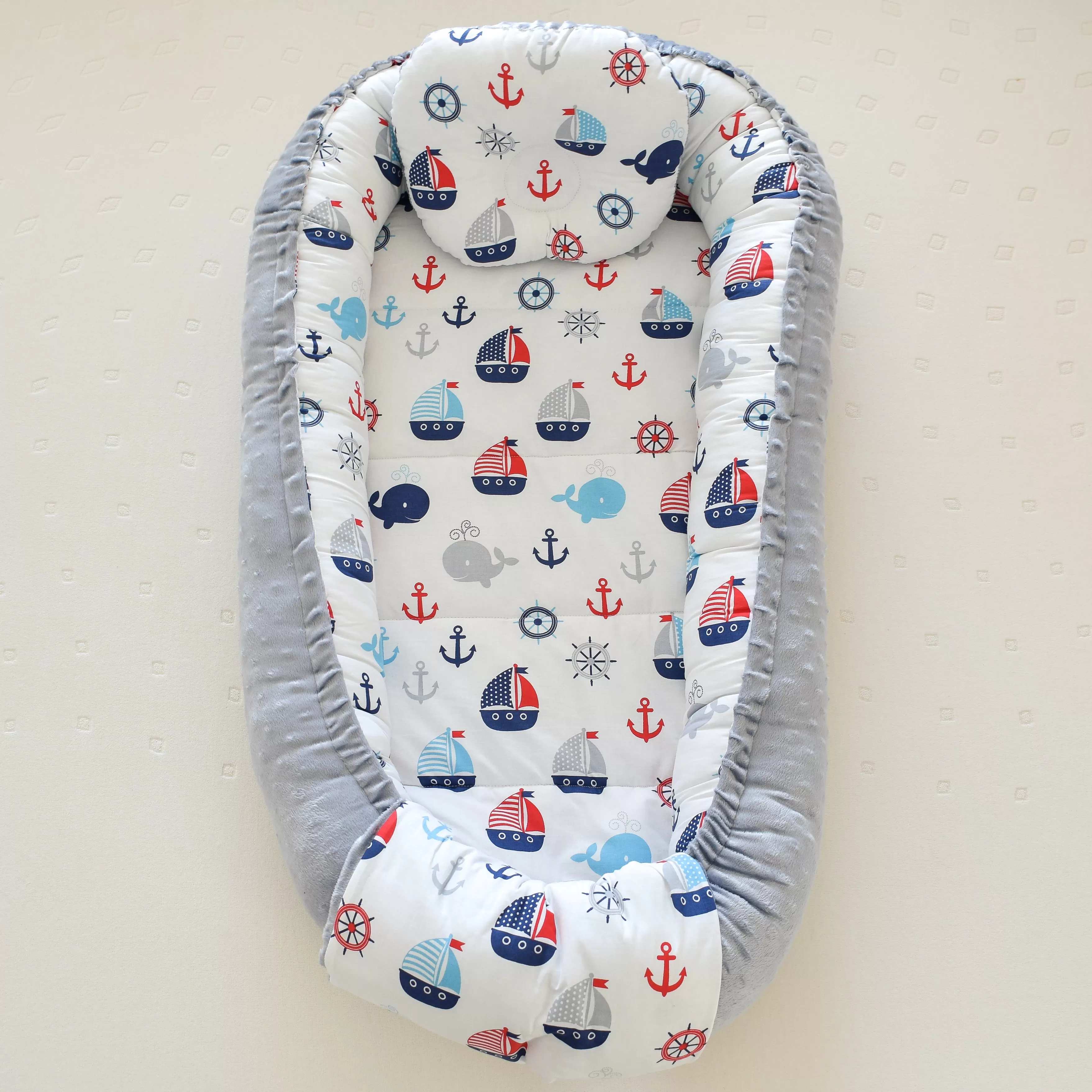 Little Sailor Nursery Baby Nest/Cocoon