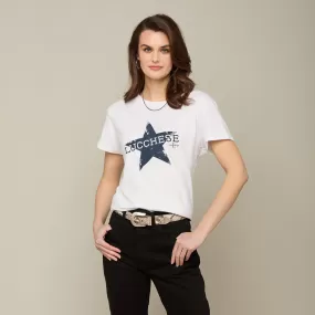 Lucchese Star Tee :: White