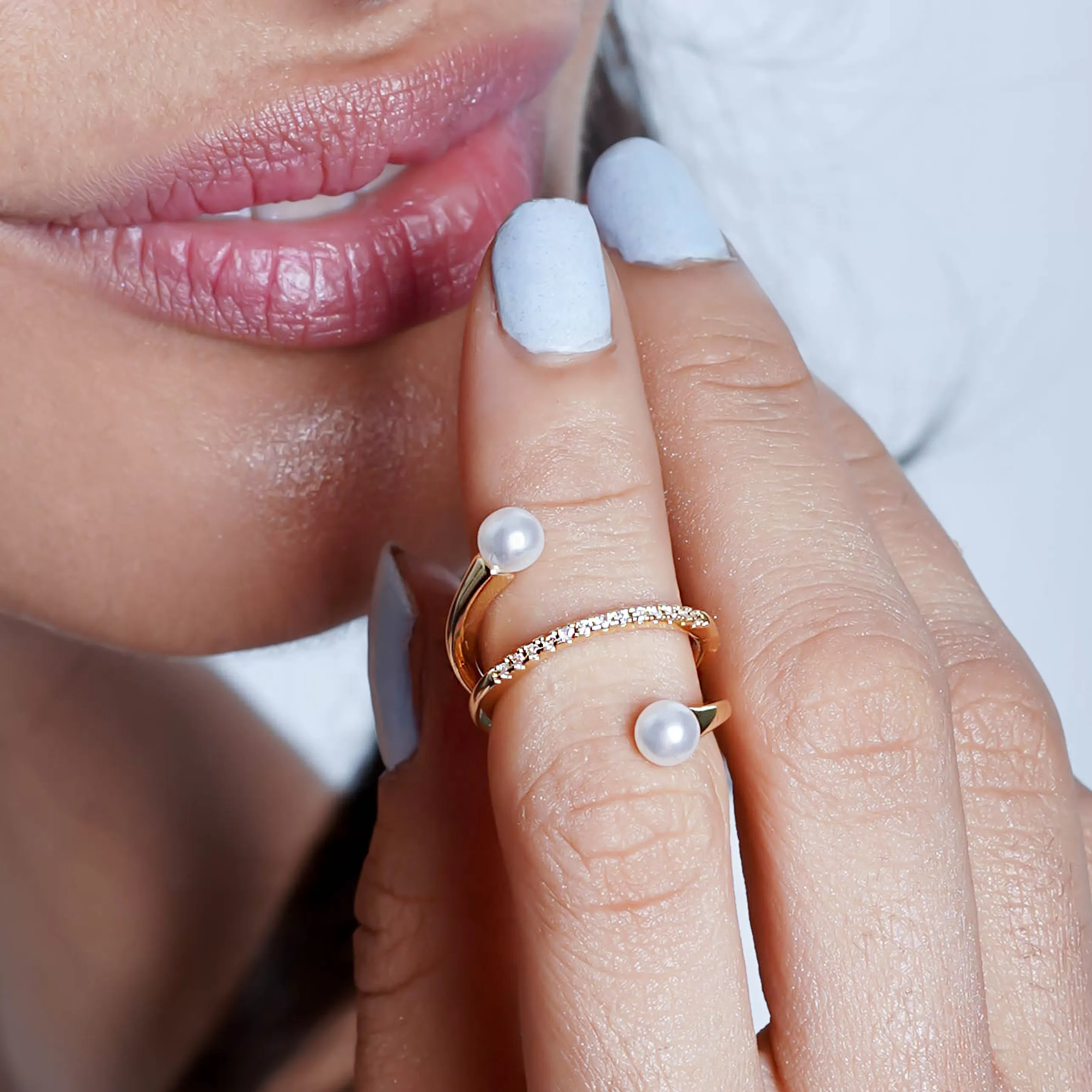 Magra Dainty Gold Ring