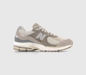 Mens New Balance 2002R Driftwood Cream Grey OffWhite Trainers