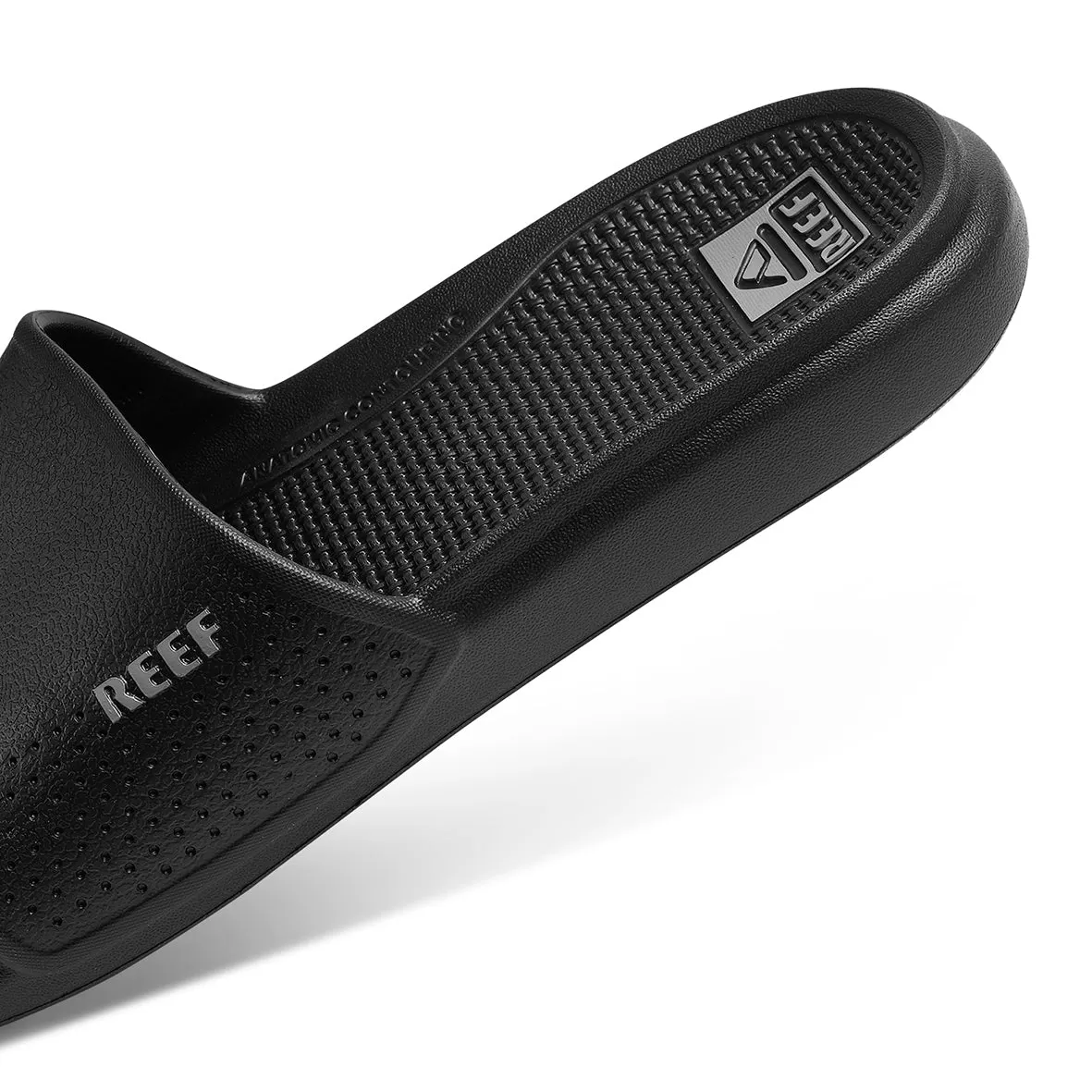 Mens Oasis Slide-Black