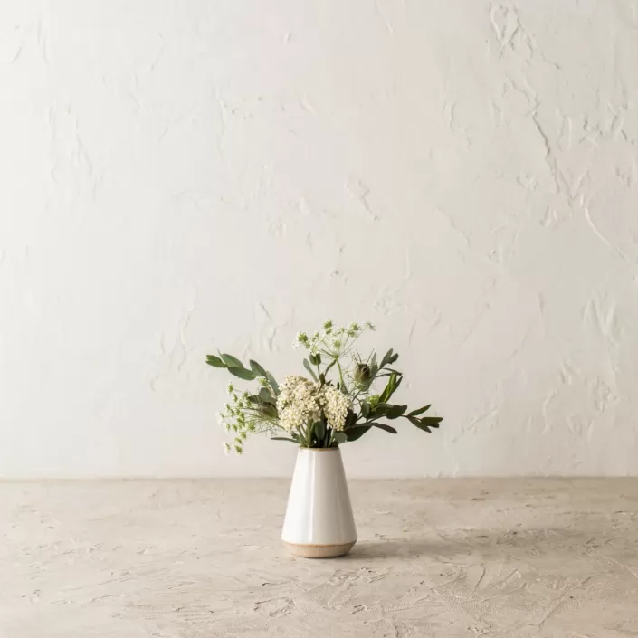 minimal bud vases | stoneware