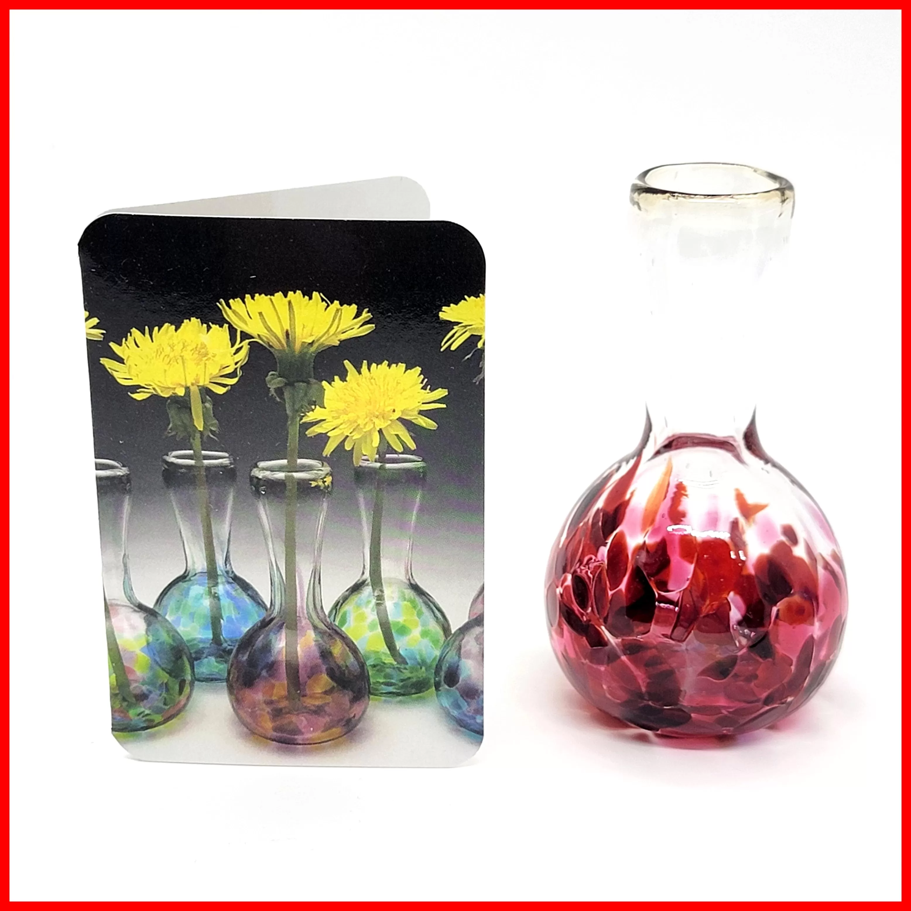 Mom's Little Vase by Henrietta Glass