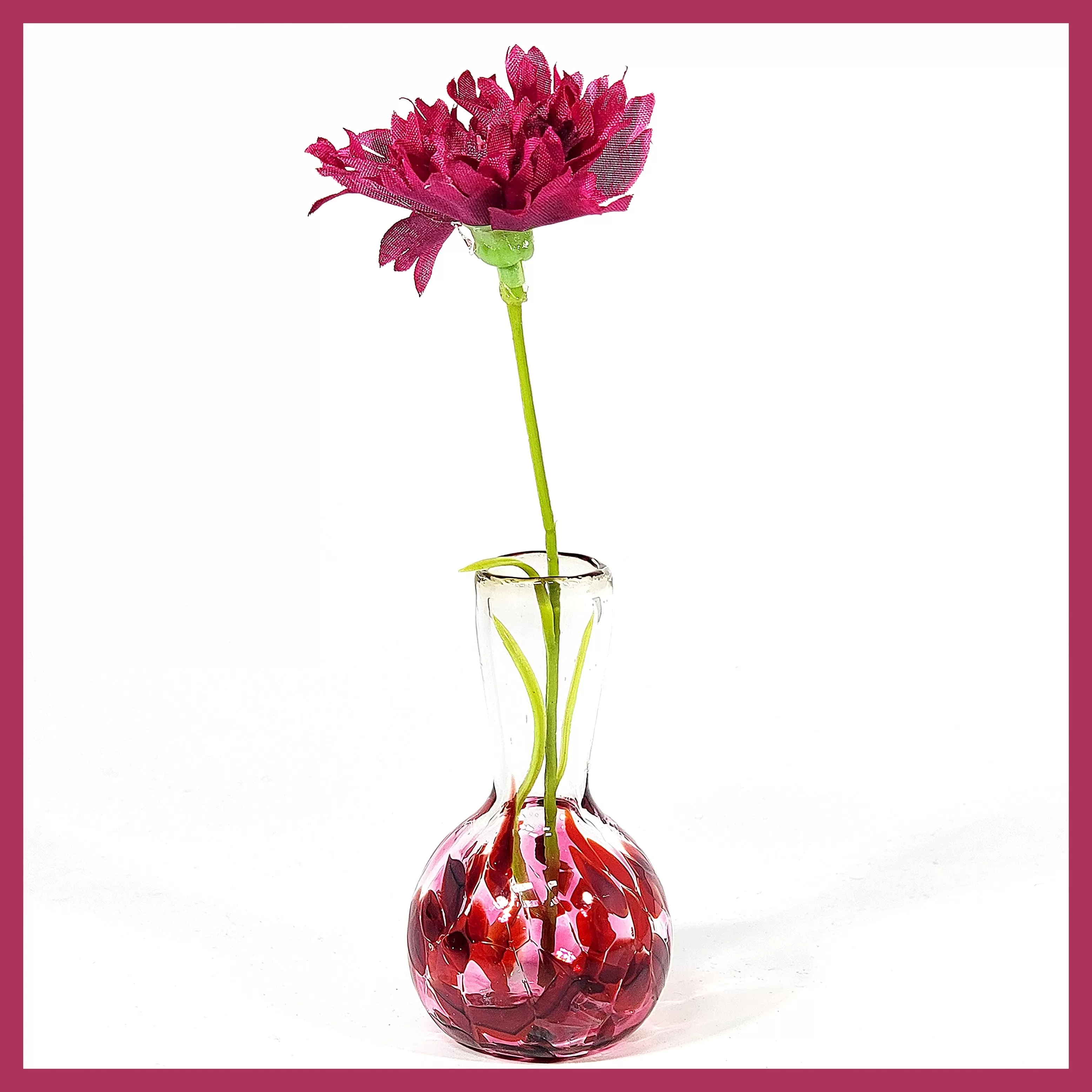 Mom's Little Vase by Henrietta Glass