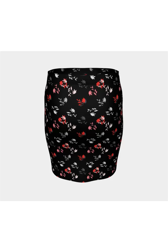 Moonlit Meadows Fitted Skirt