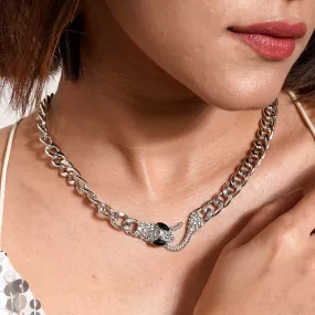 Ornella Snake Chainlink Necklace