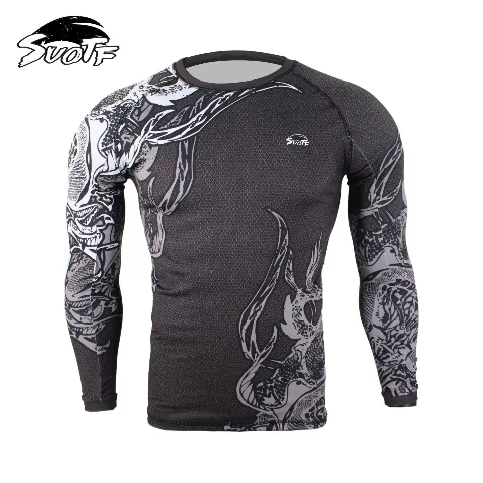 pattern sport training wear breathable clothing MMA boxing clothing