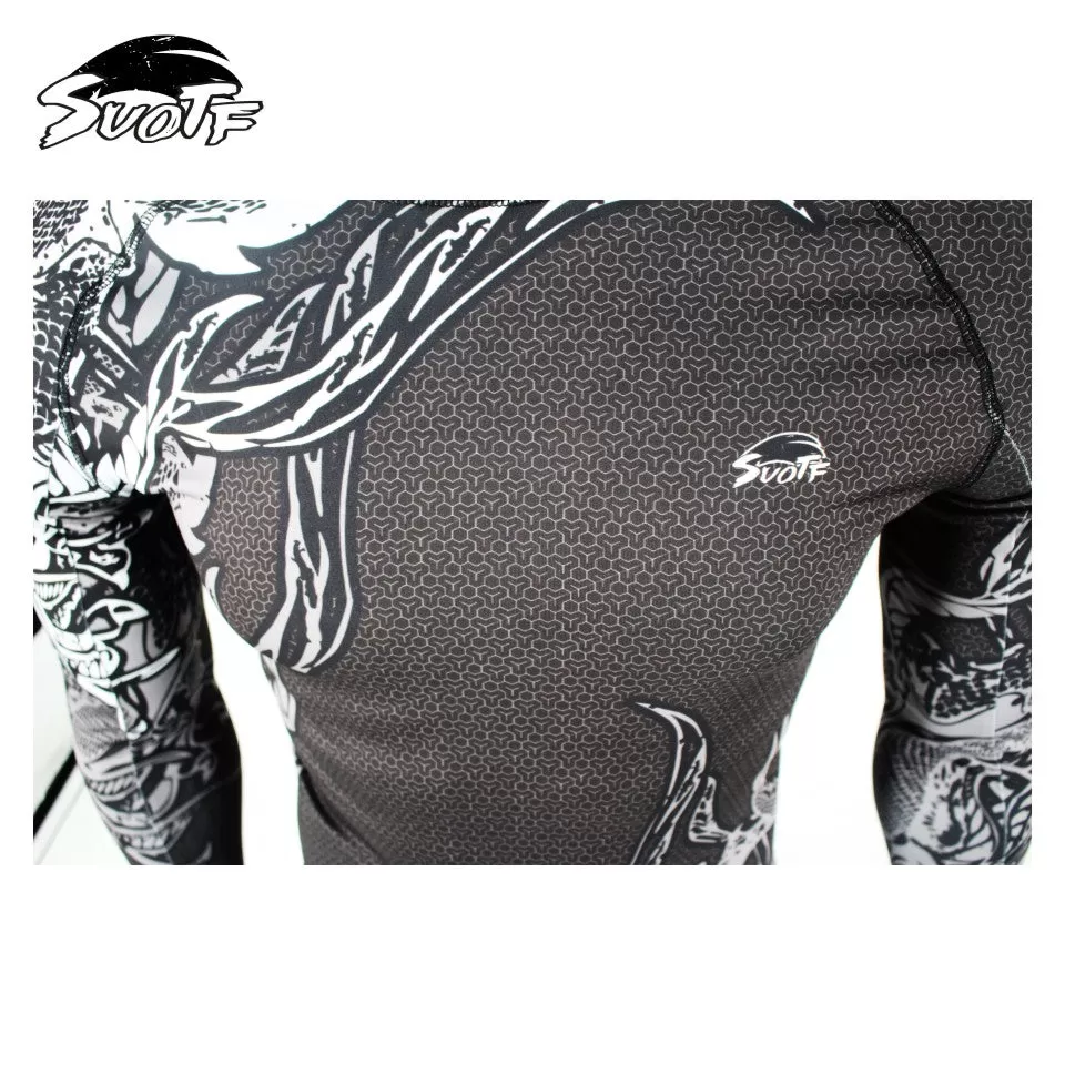 pattern sport training wear breathable clothing MMA boxing clothing