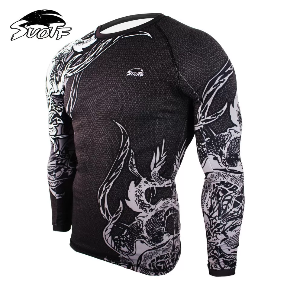 pattern sport training wear breathable clothing MMA boxing clothing