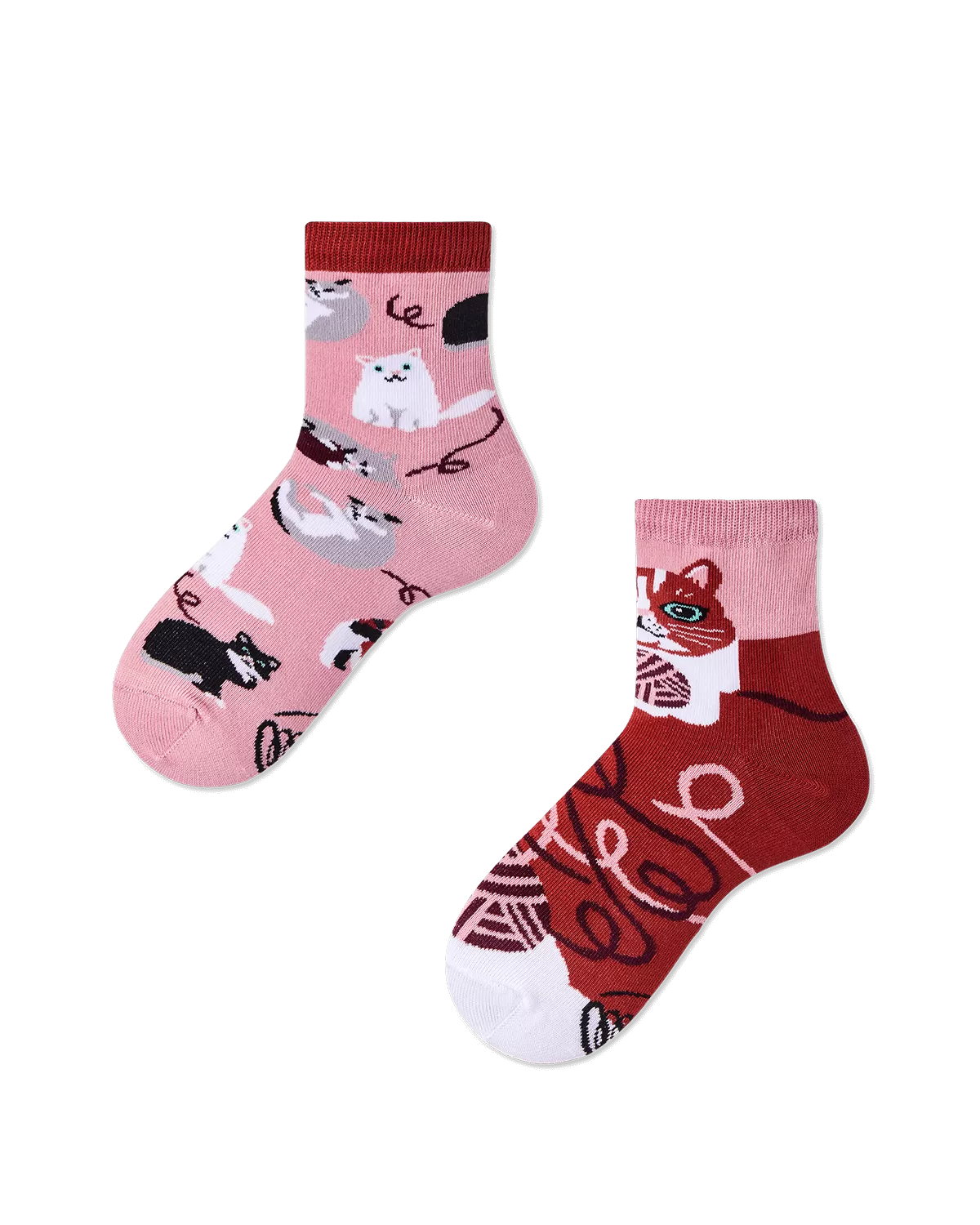 Playful Cat Socks (Multiple Styles)