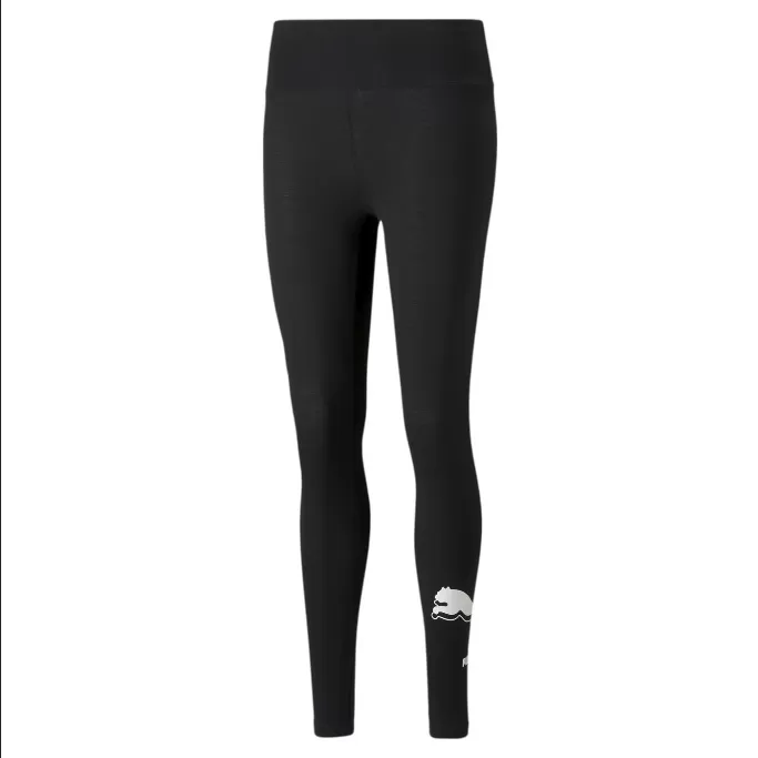 Puma women's stretch sports trousers Power Logo Legging 589544 01 black