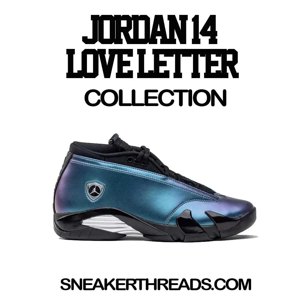 Retro 14 Love Letter Socks - Gradient