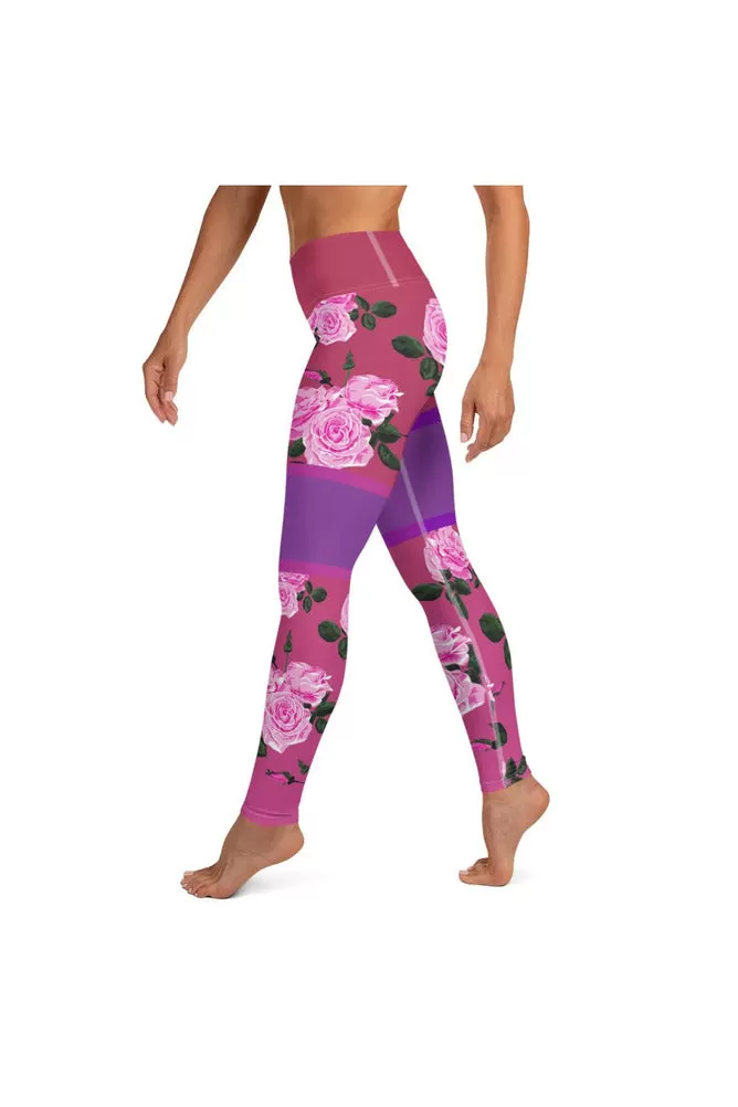 Rose Kimono Solid OC Nelly Chan Inspired Yoga Leggings