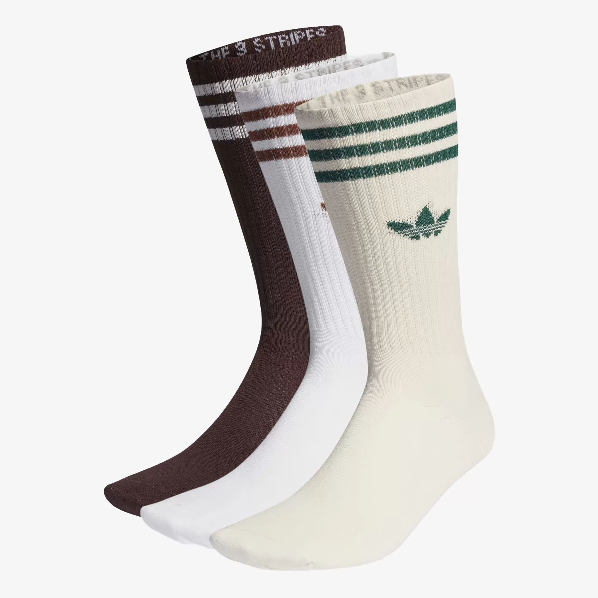 SOLID CREW SOCKS 3 PAIRS