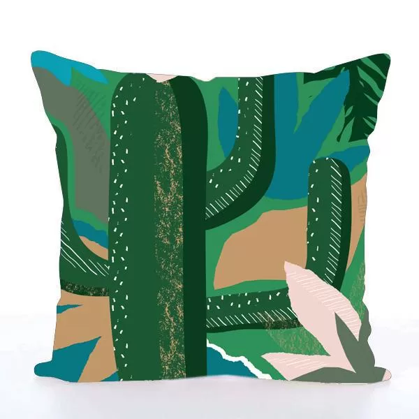 Square Toss Cushion Cover | Nature