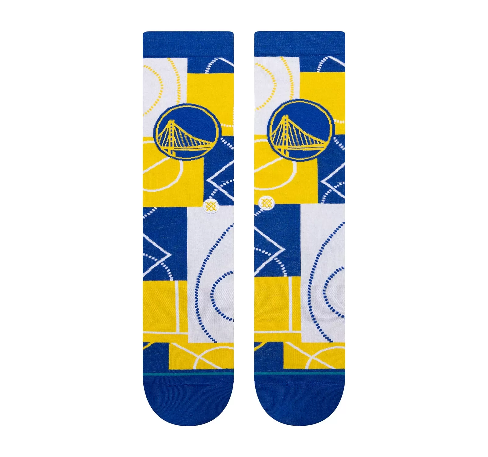 Stance Golden State Warriors Zone Crew Socks