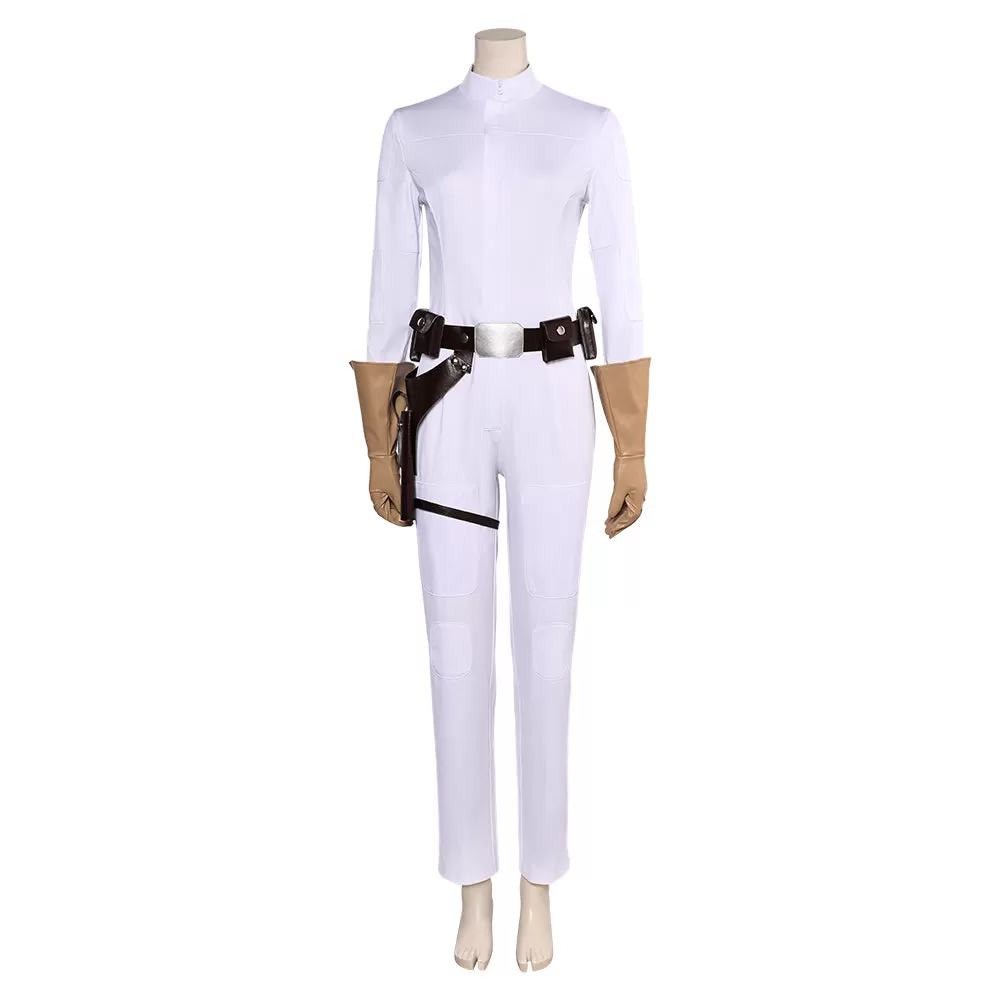 Star Wars Princess Leia organa slo Cosplay Costume Outfits Halloween Carnival Suit