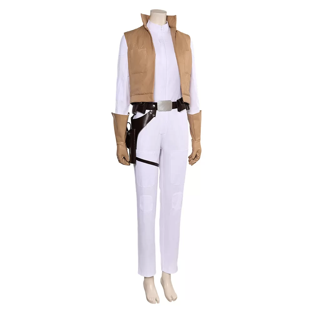 Star Wars Princess Leia organa slo Cosplay Costume Outfits Halloween Carnival Suit