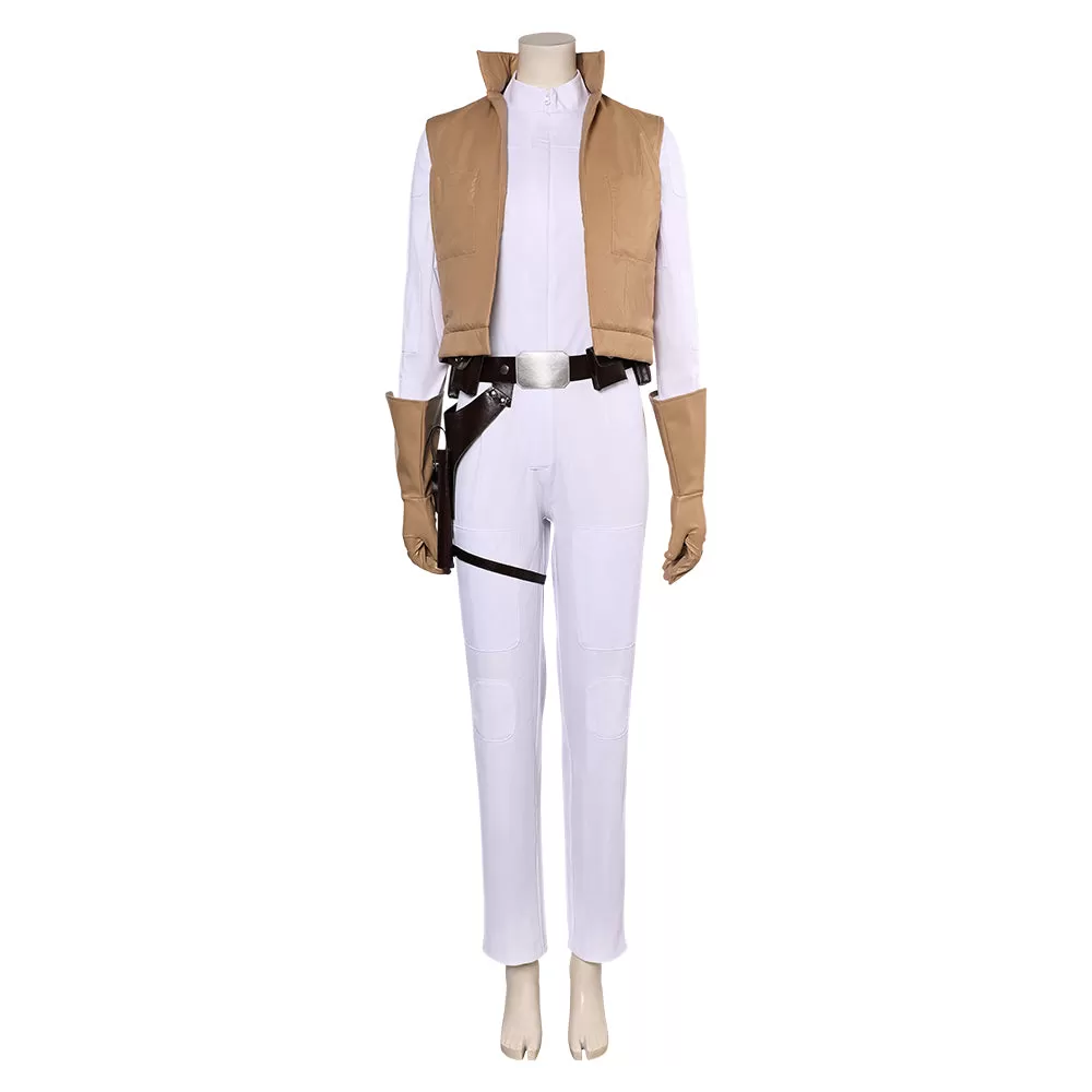 Star Wars Princess Leia organa slo Cosplay Costume Outfits Halloween Carnival Suit