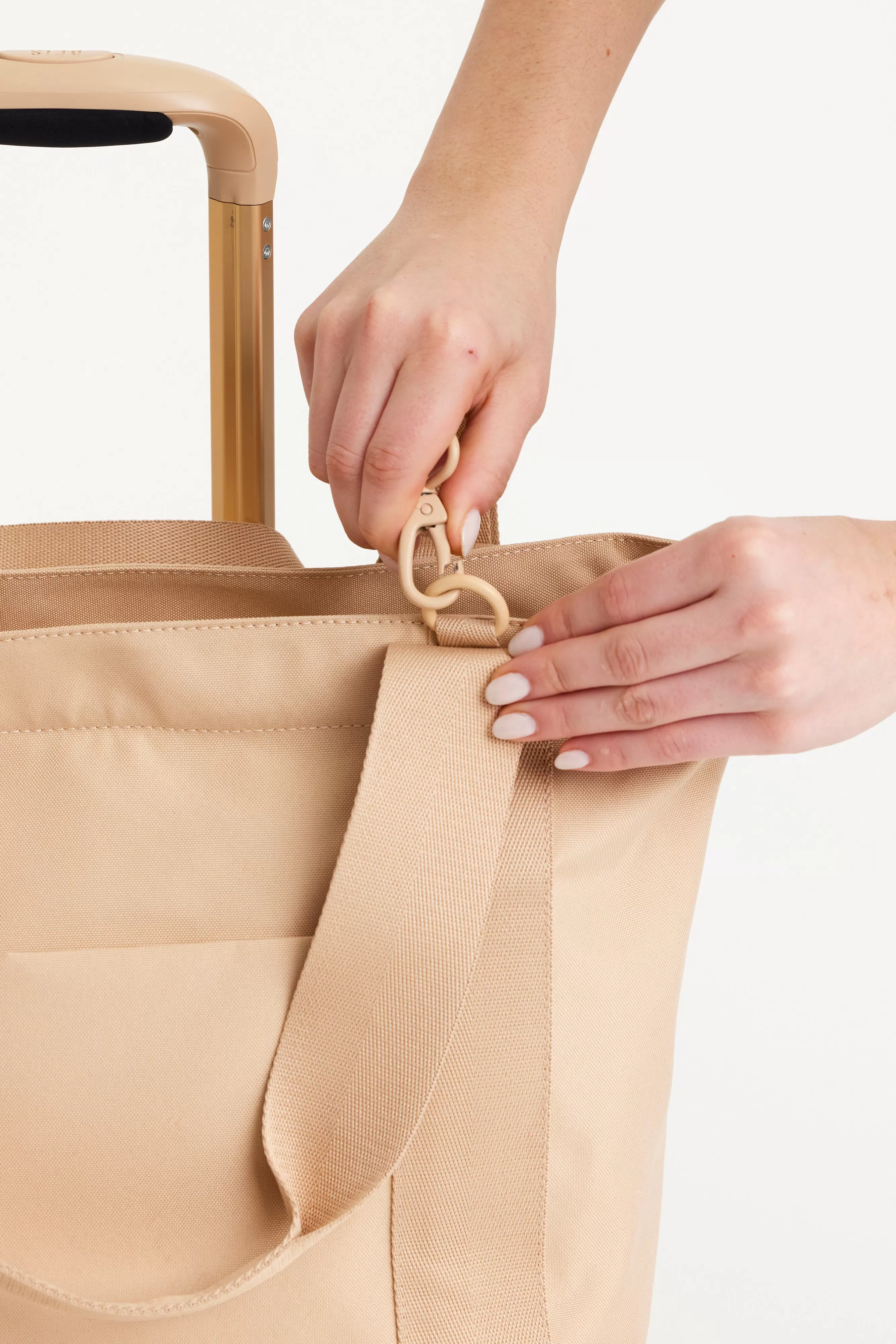 The BISics Tote in Beige