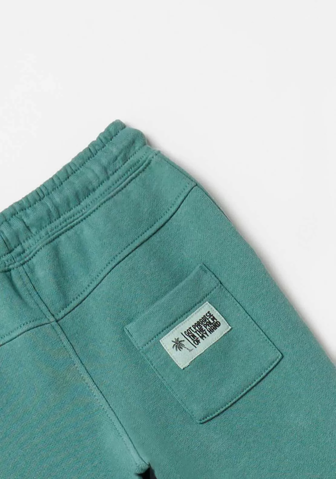 Tiger Print Joggers - Green