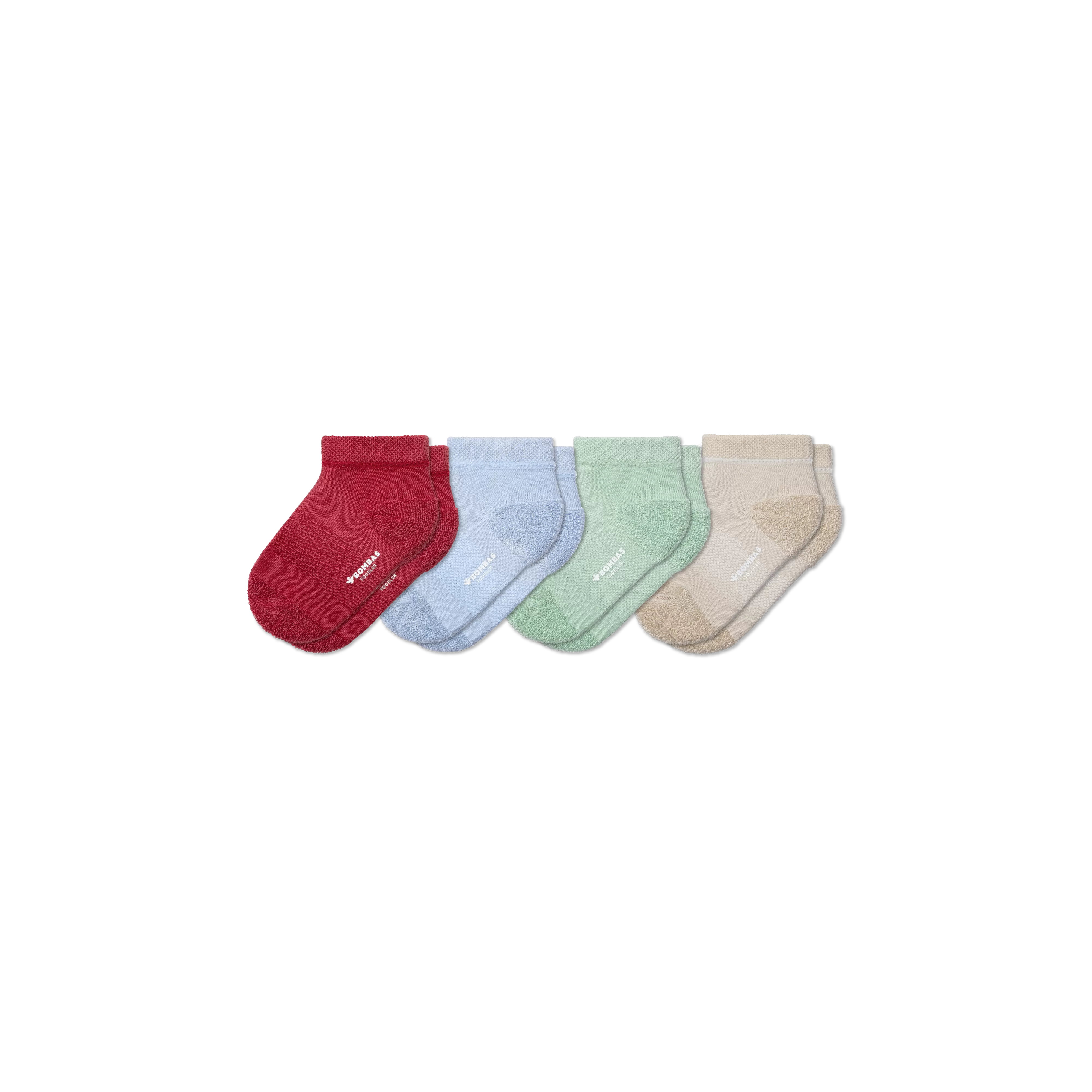 Toddler Lightweight Terry Ankle Sock 4-Pack