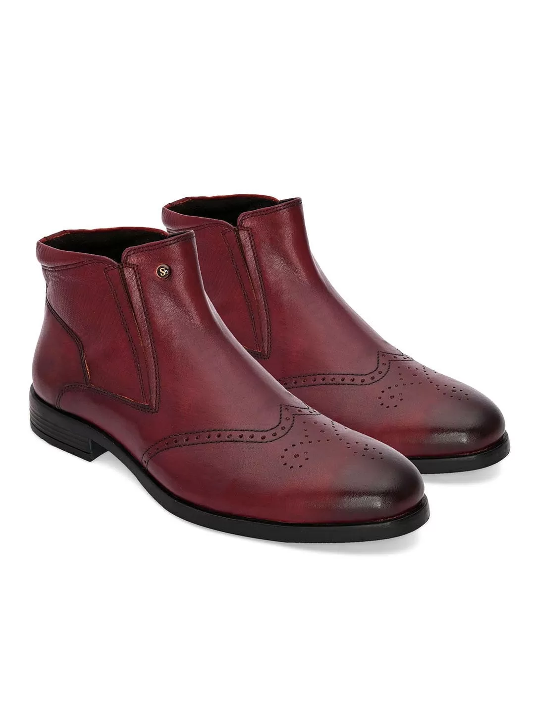 Trevon Cherry Formal Boots