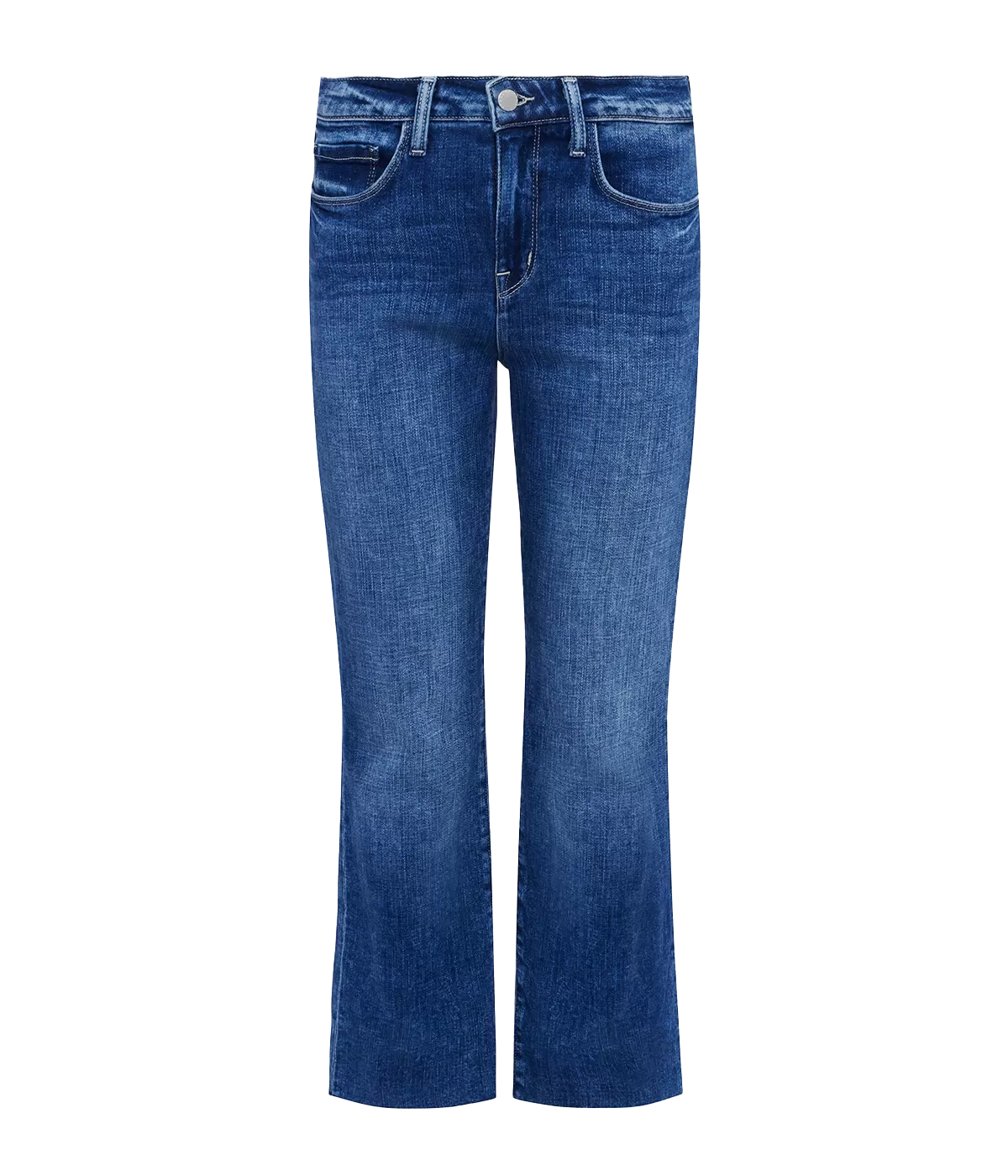 Wanda High Rise Cropped Wide Leg Jean in Wilcox