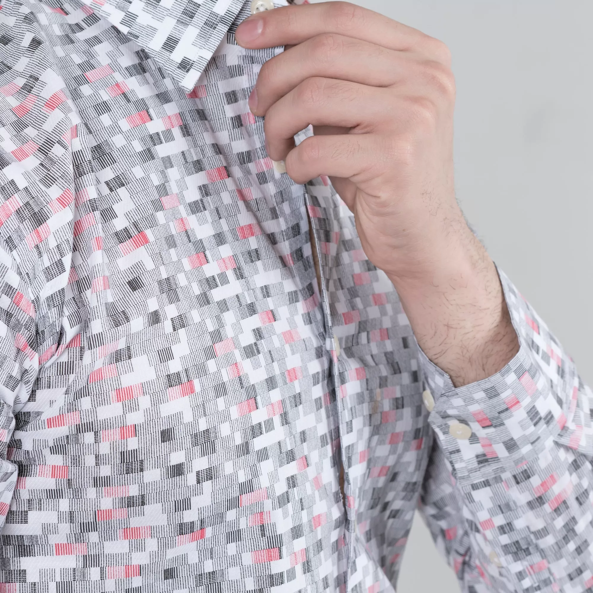 White Noise Formal Shirt