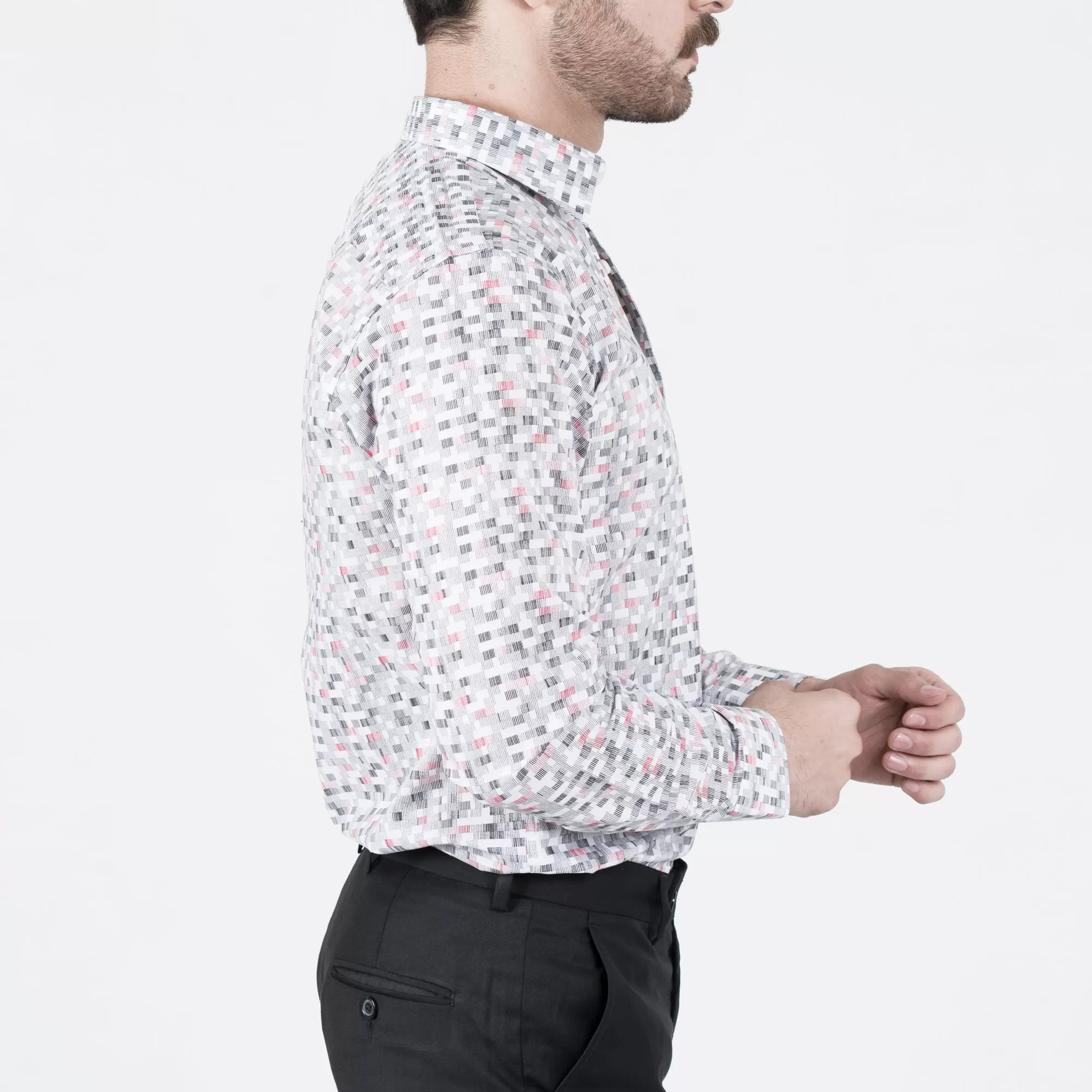 White Noise Formal Shirt