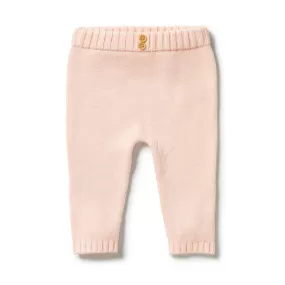 Wilson & Frenchy Knitted Legging - Blush