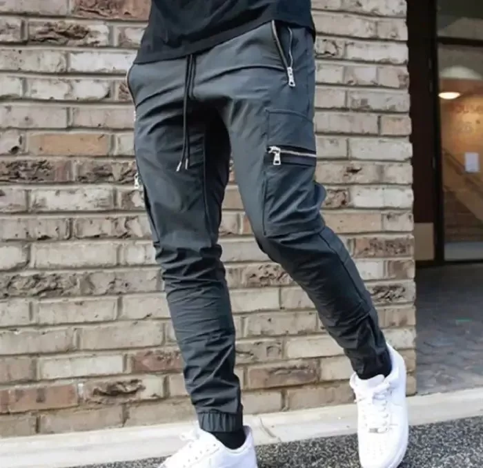 ’Zip Pocket Cargo Pants: