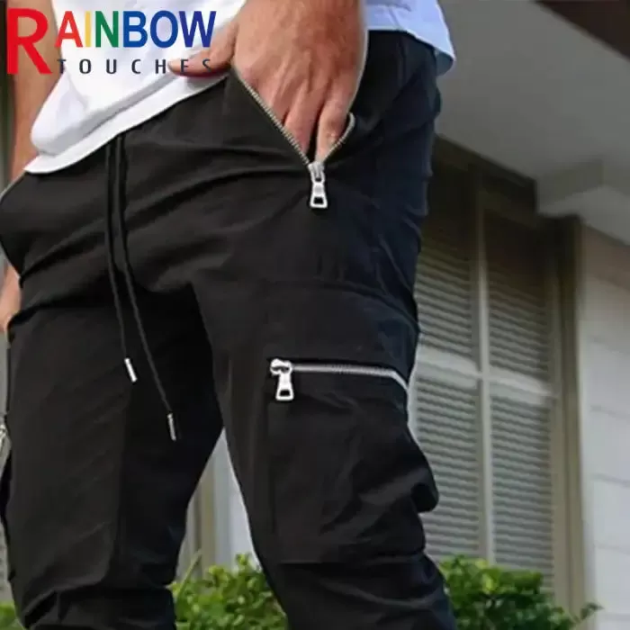 ’Zip Pocket Cargo Pants: